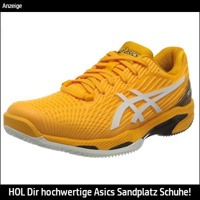 Asics Geld Sandplatz Schuhe 400x400