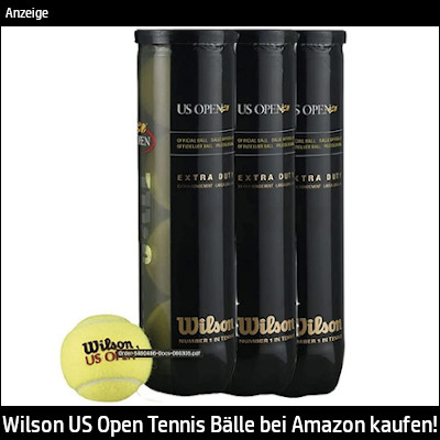 Wilson US Opden Tennis Bälle 400x400