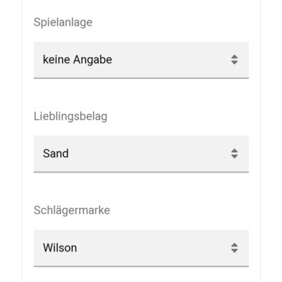 Angaben im mybigpoint Profil