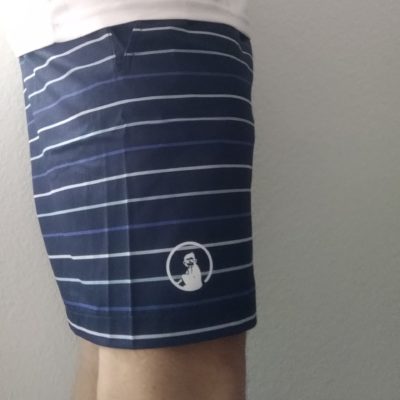 Ocean AOP Stripe Smash Shorts