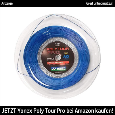 Tennis Besaitung Yonex Poly Tour Pro