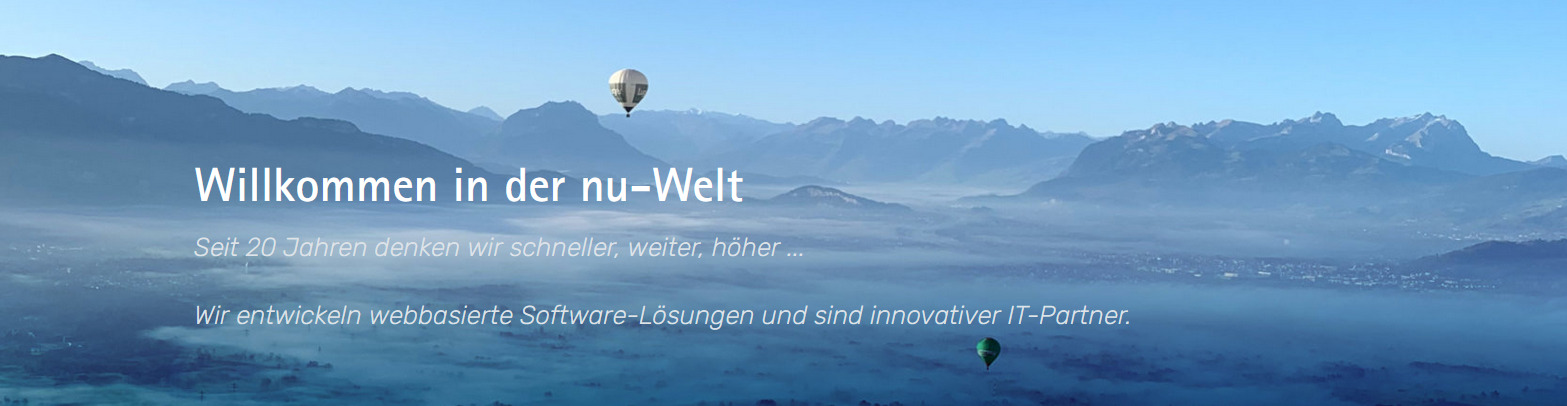 nu GmbH Header