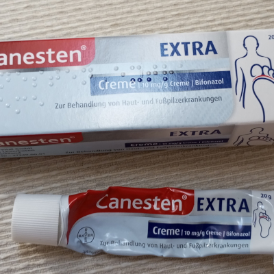Canasten Extra Creme zur Fußpilz Behandlung