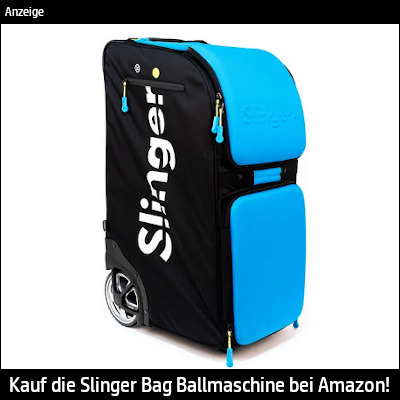 Tennis Ballmaschine Slinger Bag
