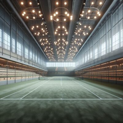 Hallentennis ist ein anderes Spiel