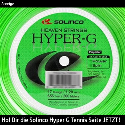 Solinco Hyper-G 1,20 mm Saiten Spule