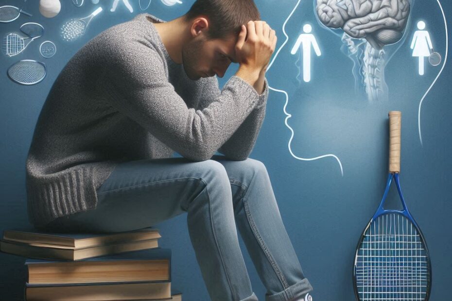 Psychischer Stress und Wettkampfängste im Tennis