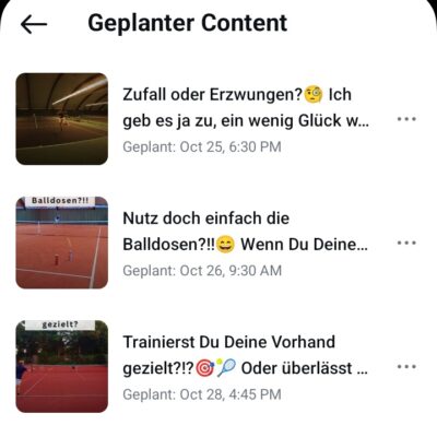 Mein Redaktionsplan als Influencer