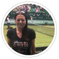 Deutsche Tennis Influencerin Britta Hasselmann