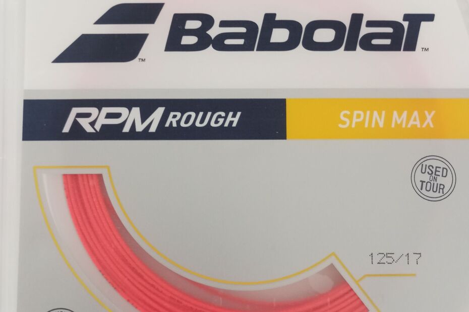 Babolat RPM Rough Saitentest