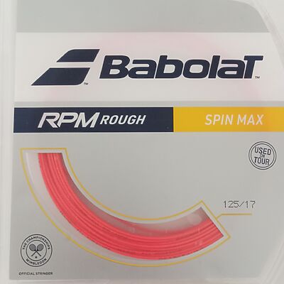 Babolat RPM Rough Saitentest