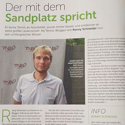 Der mit dem Sandplatz spricht