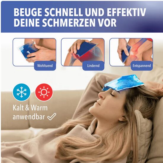 Anwendungsbereiche Kälte-Wärme-Kompresse