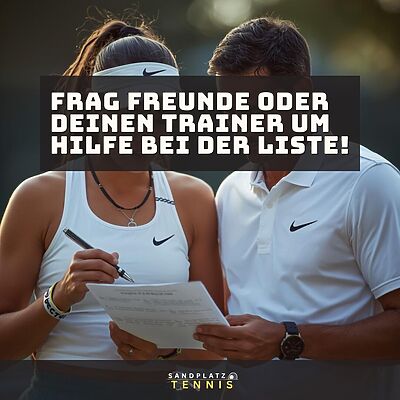 Such Dir Hilfe bei der Liste Deiner Stärken und Schwächen