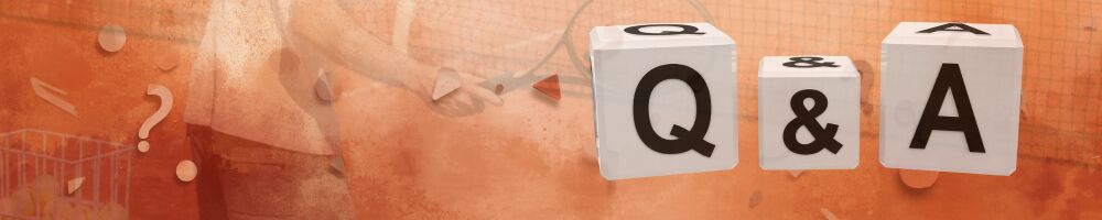 FAQ Bereich zum Sandplatz Tennis Blog