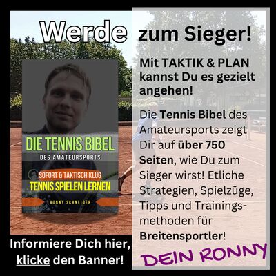 Tennis spielen lernen mit der Tennis Bibel (eBook)