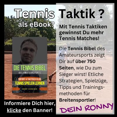 Ronny Schneider - die Tennis Bibel des Amateursports
