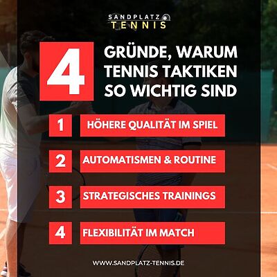 4 Gründe warum Tennis Strategien wichtig sind