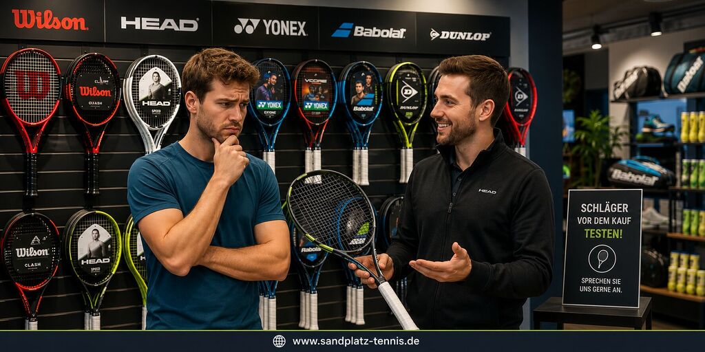 Beratung beim Kauf eines Tennisschlägers für Anfänger