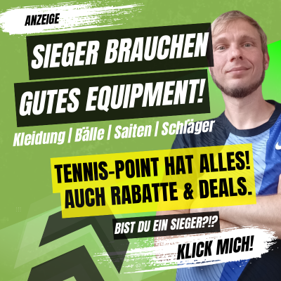 Sieger Typen brauchen Equipment