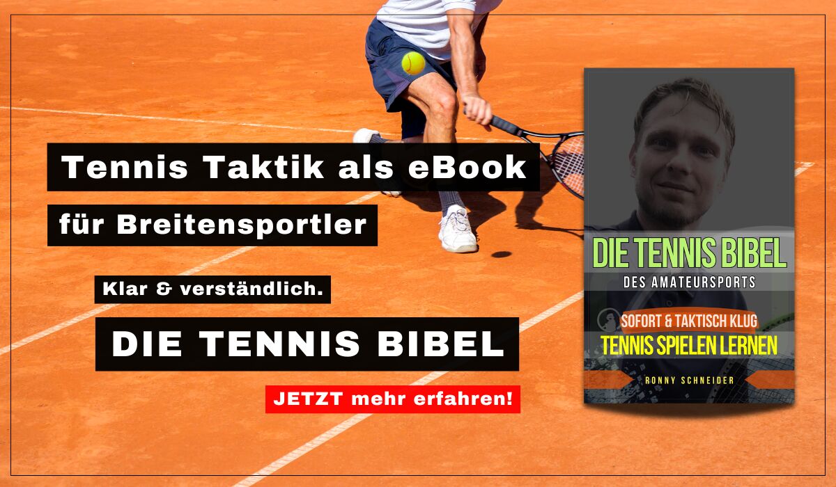 Tennis Taktik als eBook - die Tennis Bibel für Breitensportler