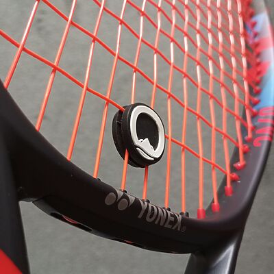 Stringergy Claycourt Tennissaite orange auf Yonex VCore