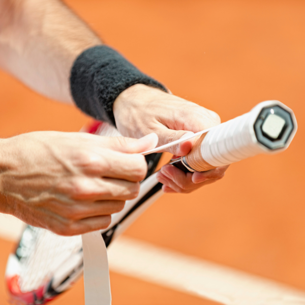 Tennis Griffband Wechsel
