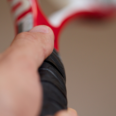 Tennis Overgrip am Griff